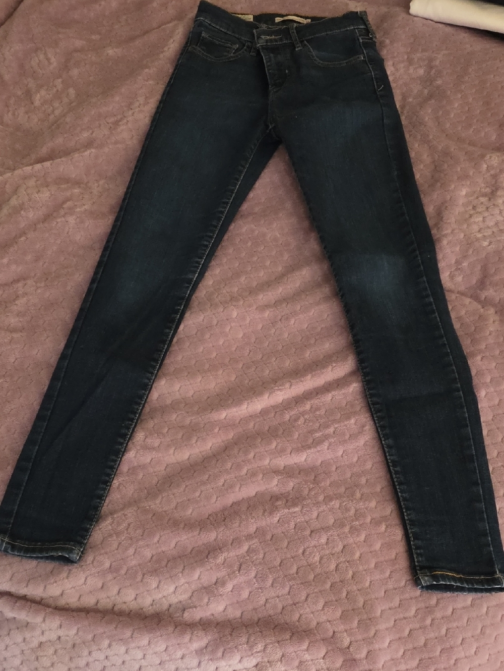 Signature by Levi Strauss Dark Navy Skinny Jeans